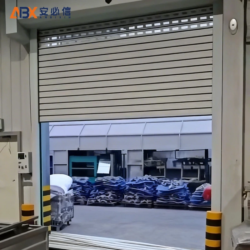 舟山螺旋式高速门项目案例｜安必信工业门厂家